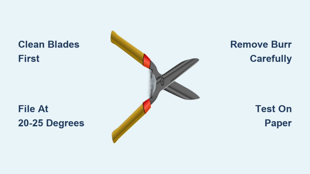 How to Sharpen Garden Shears at Home